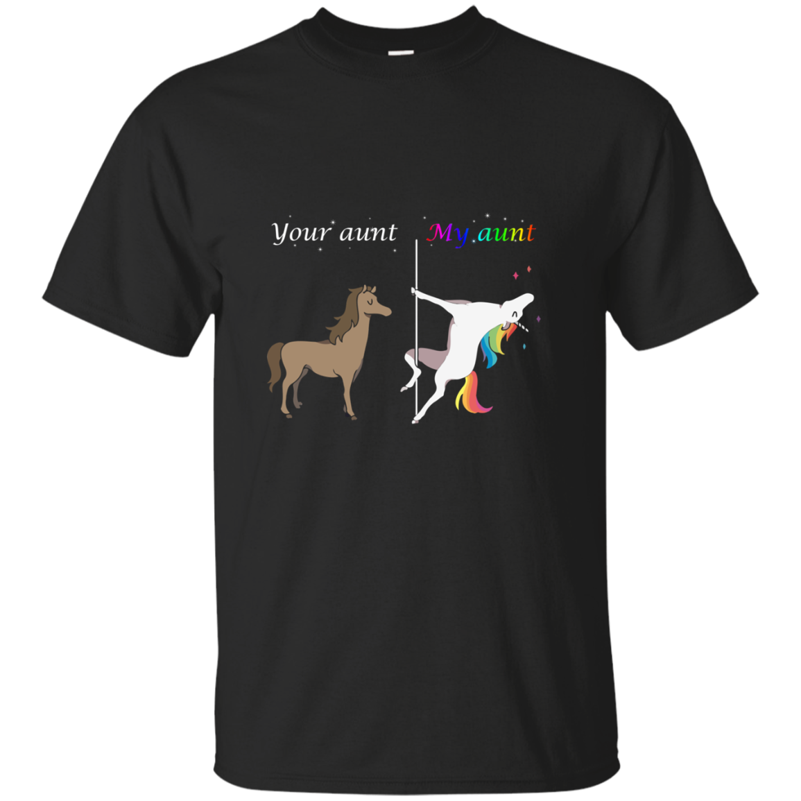 Unicorn Your Aunt My Aunt Shirt, , Tank