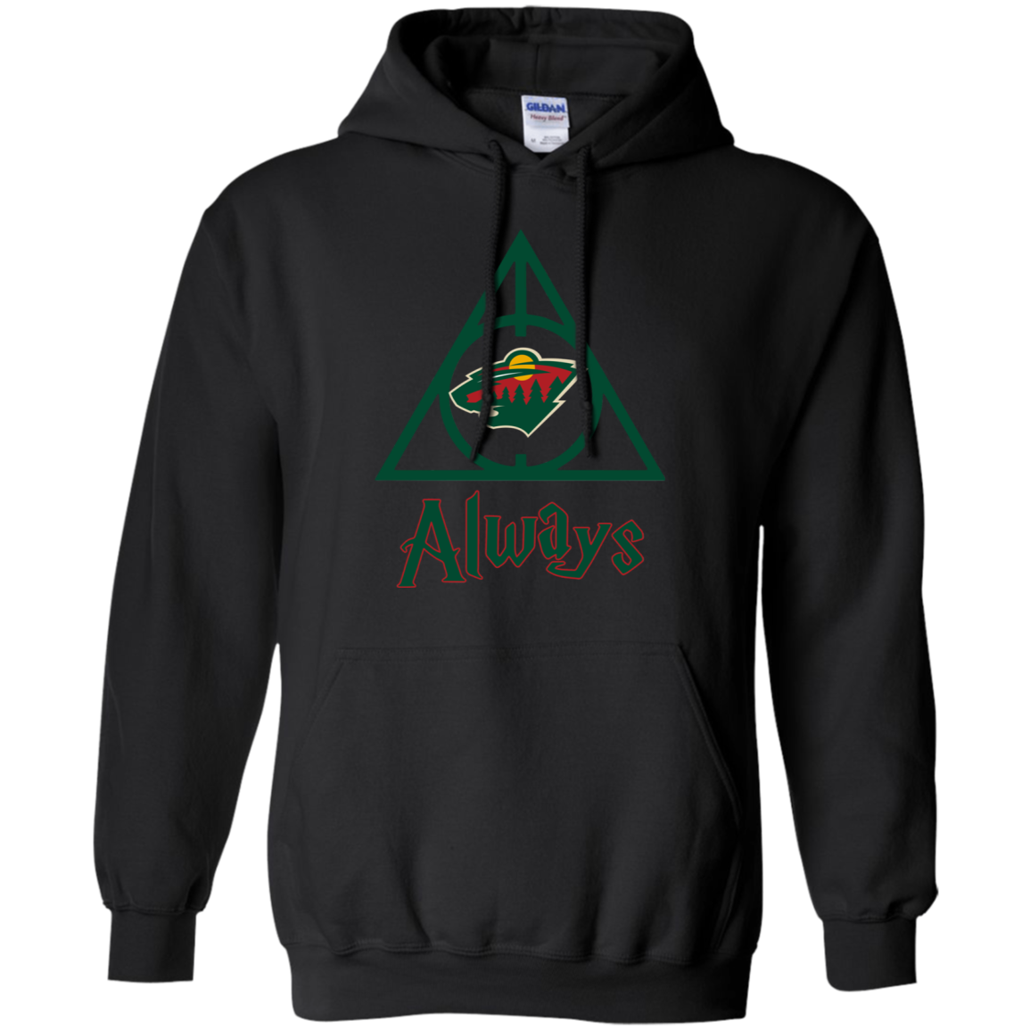 Discover Cool Minnesota Wild Always Harry Potter Deathly Hallows G185 Pullover 8 Oz. Shirts
