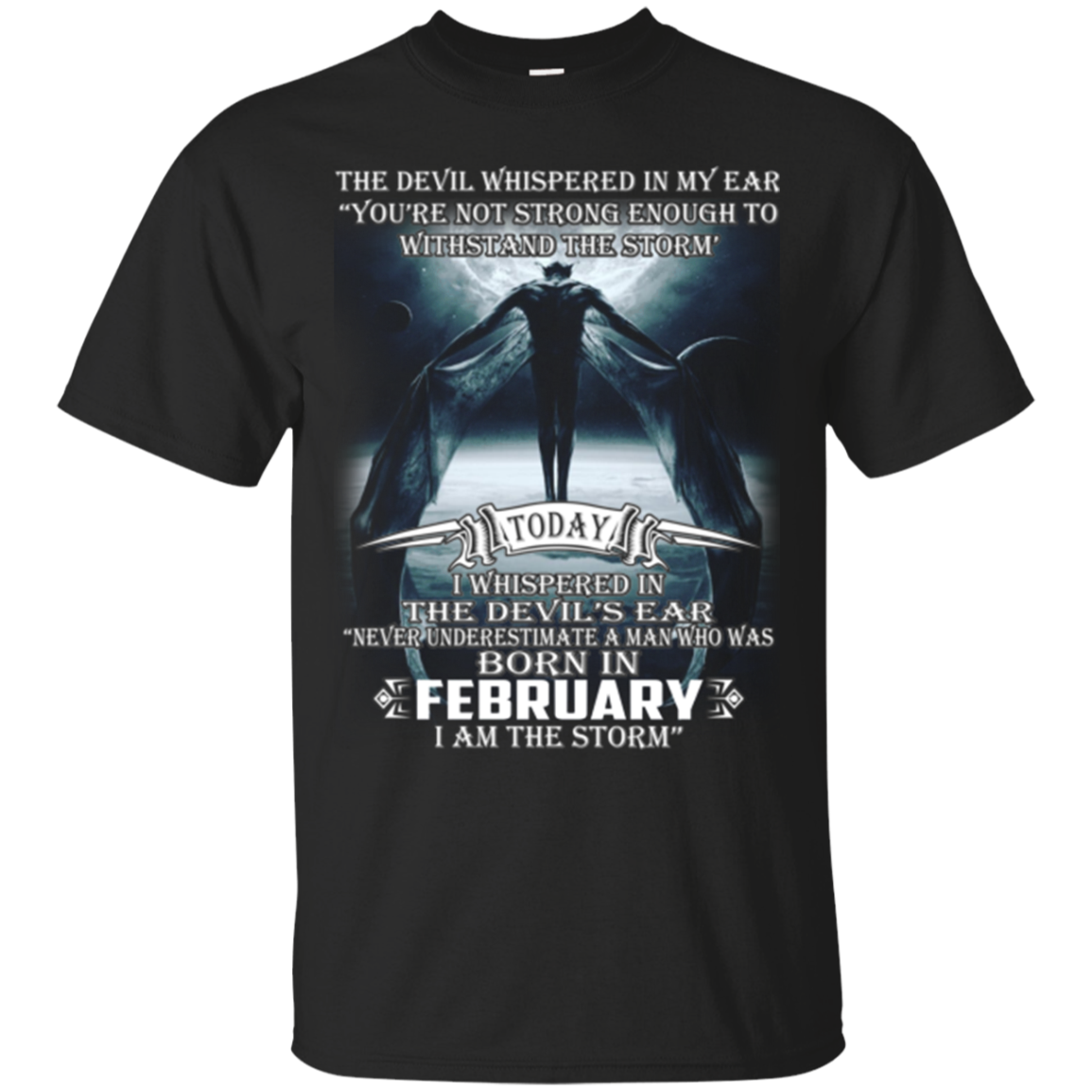 Devil Whispered â“ Never Underestimate A Woman Who Was Born In February Shirt, 