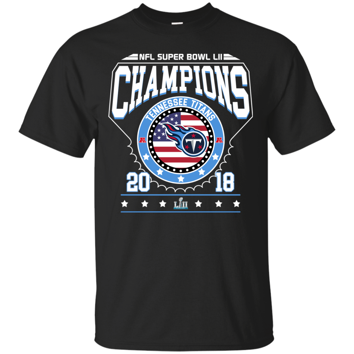 Tennessee Titans Super Bowl Lii Champions 2018 T Shirt