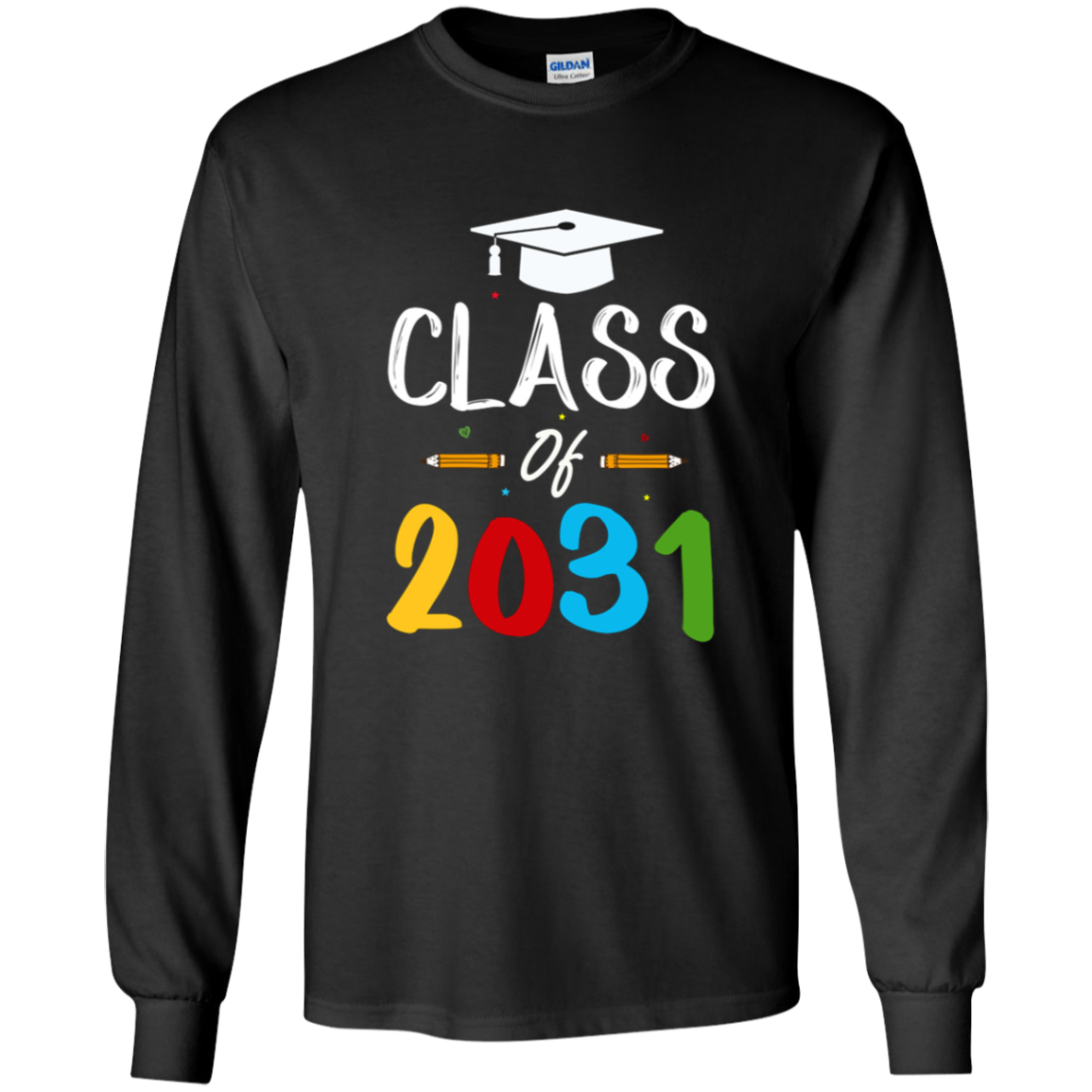 Find Graduate Class Of 2031 Shirt G240 Ls Ultra T-shirt