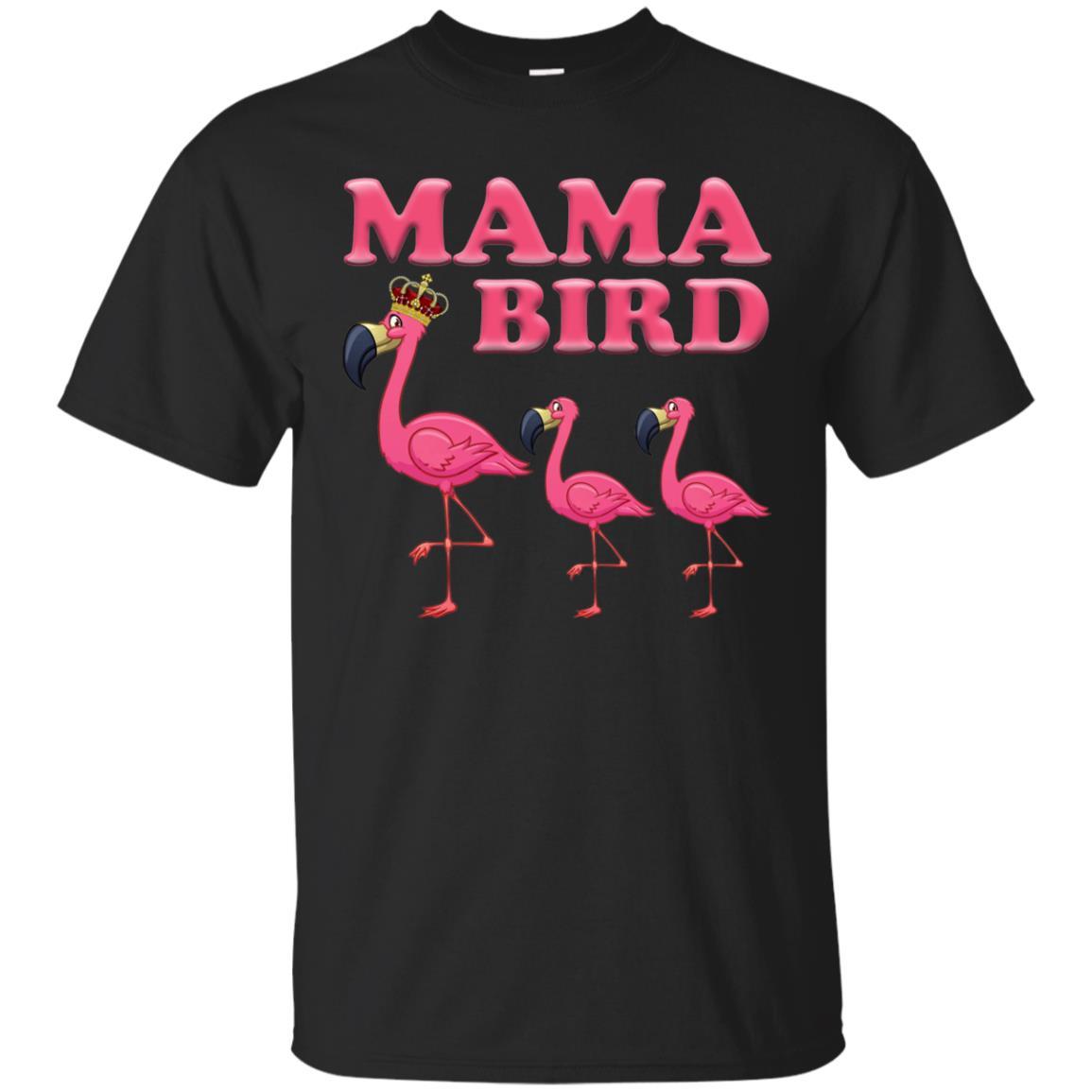 Mama Bird Flamingo Version T Shirt