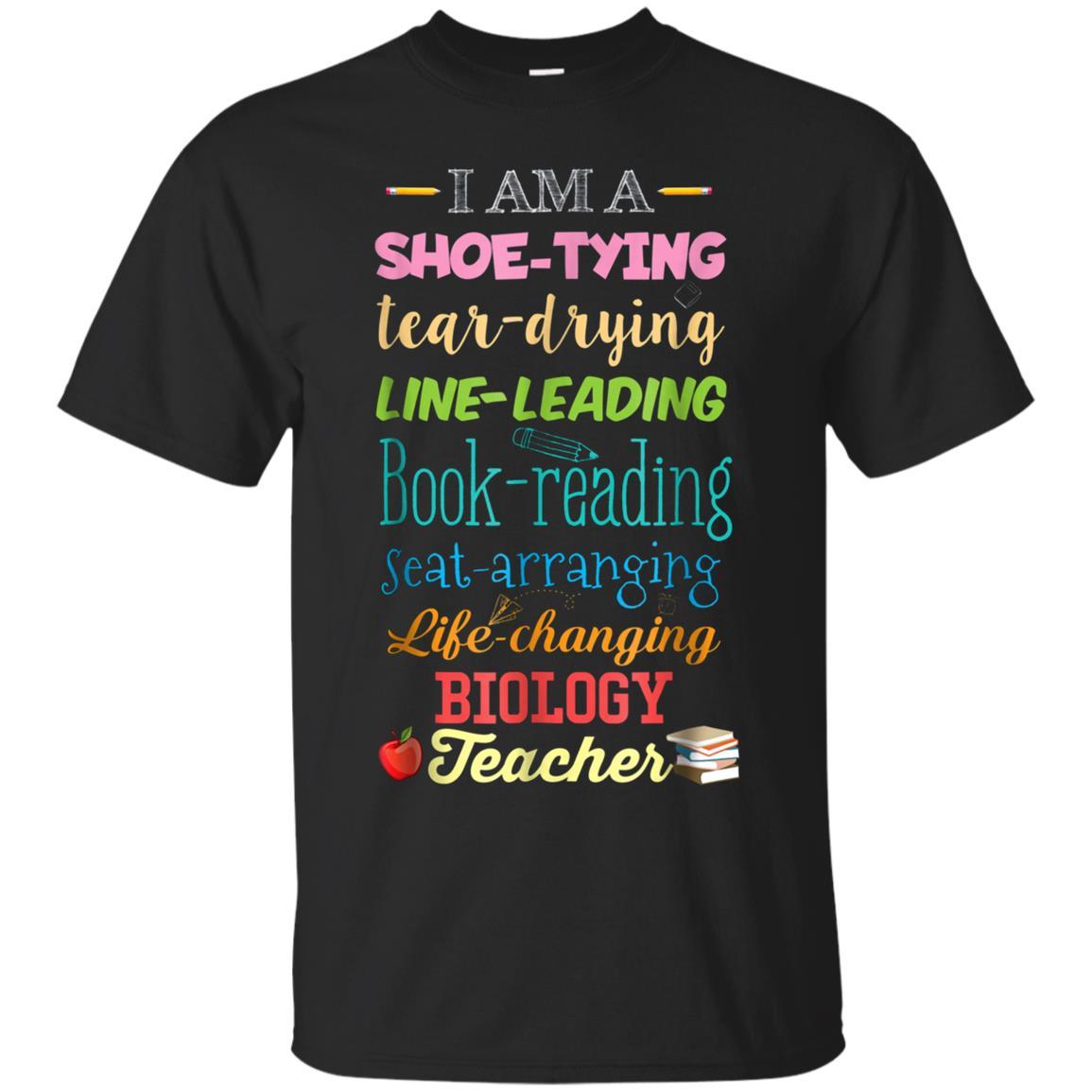 I Am A Shoe Typing Biology Tea T Shirt