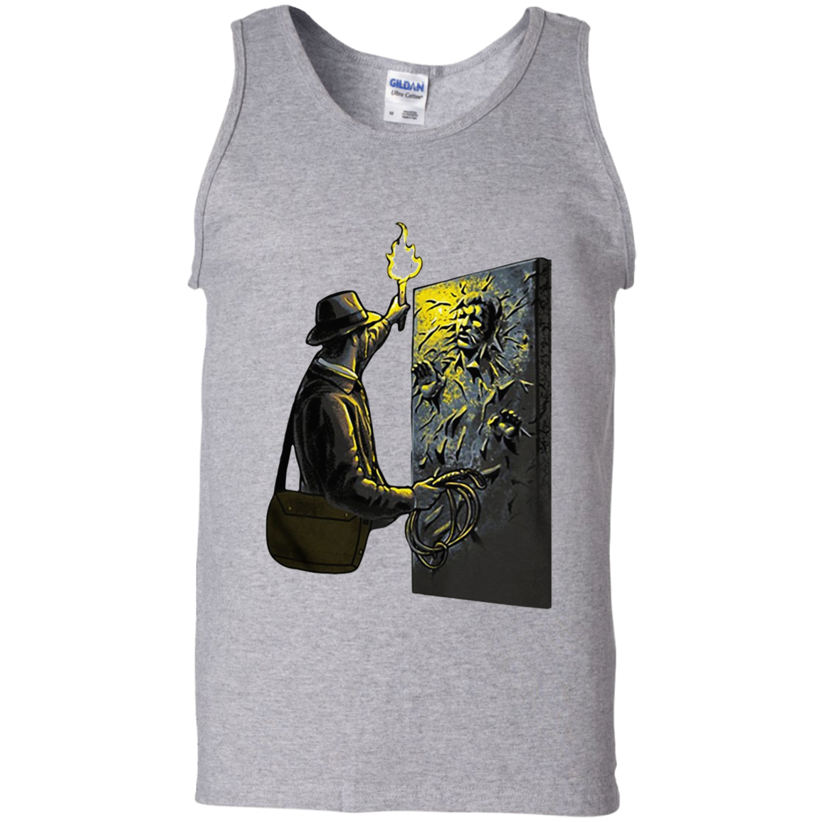 Indiana Jones Han Solo Carbonite Shirt G220 Tank Top