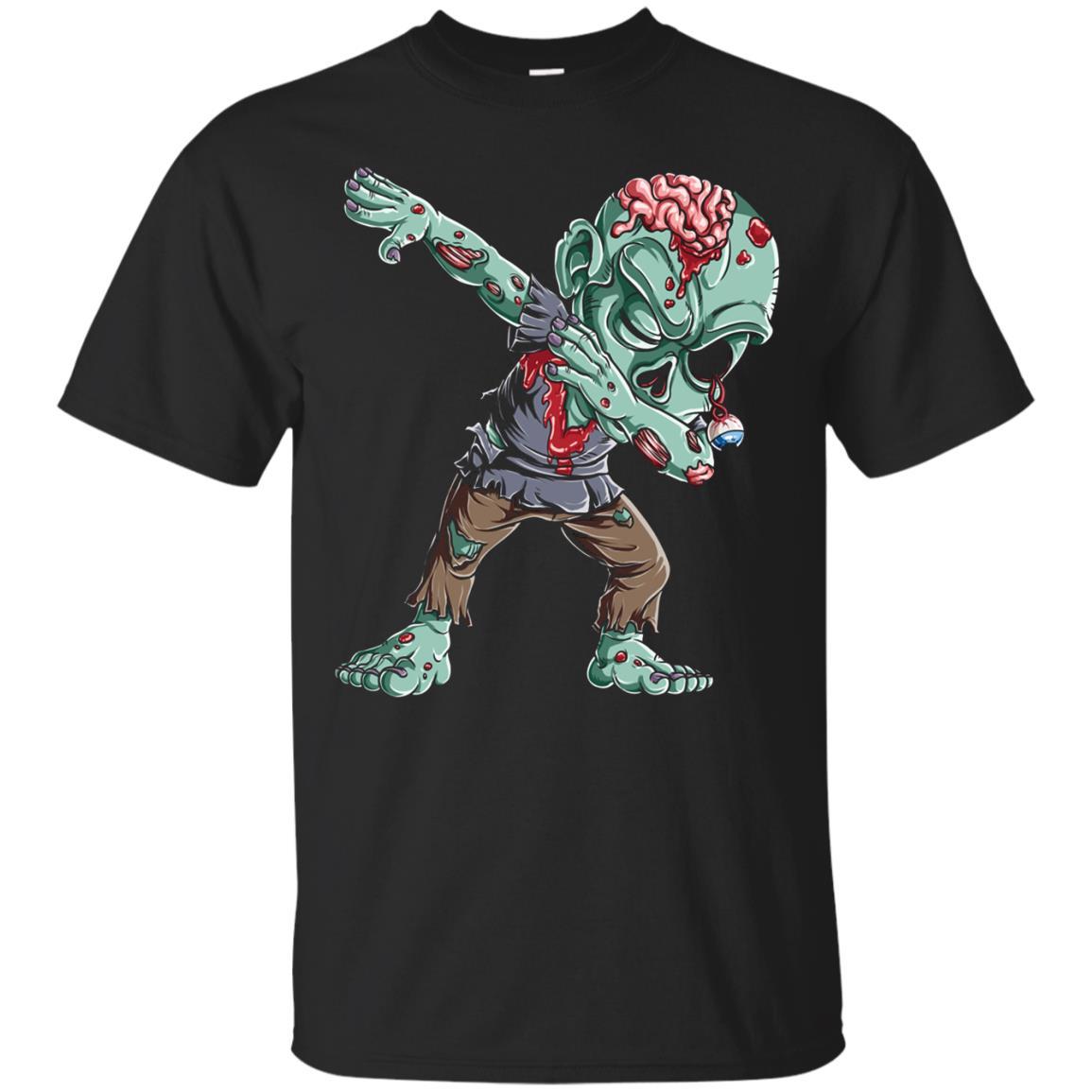 Dabbing Zombie Halloween Funny Zombies Dab Tees T Shirt