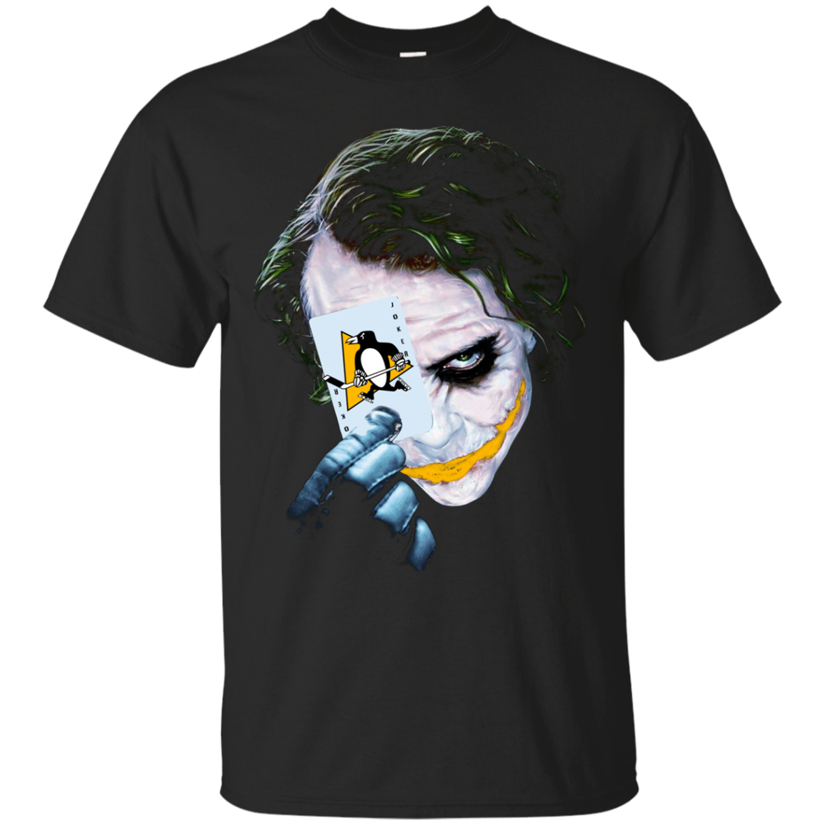 Penguins Joker Poker T Shirt