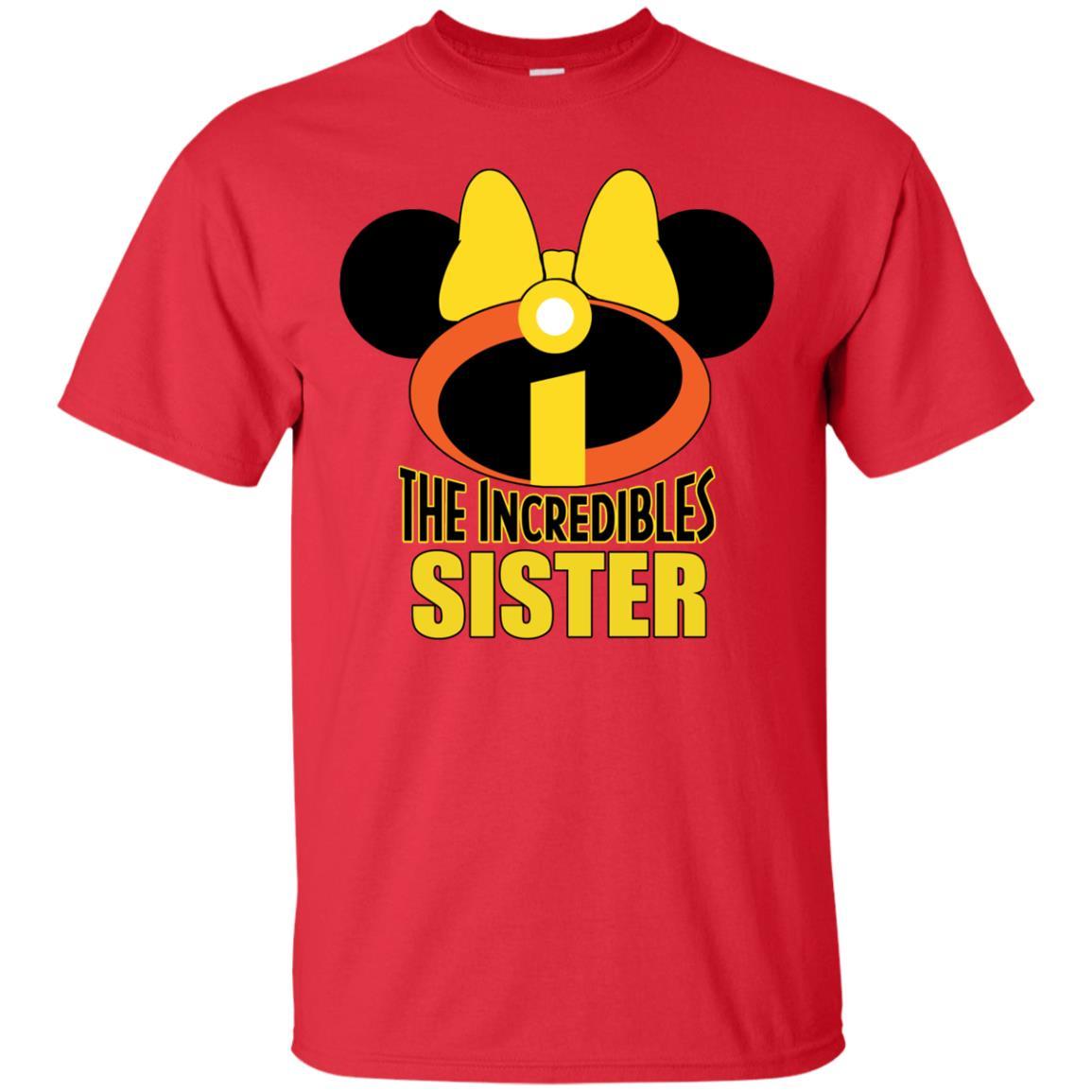 Mickey The Incredible Matching Sister Shirt