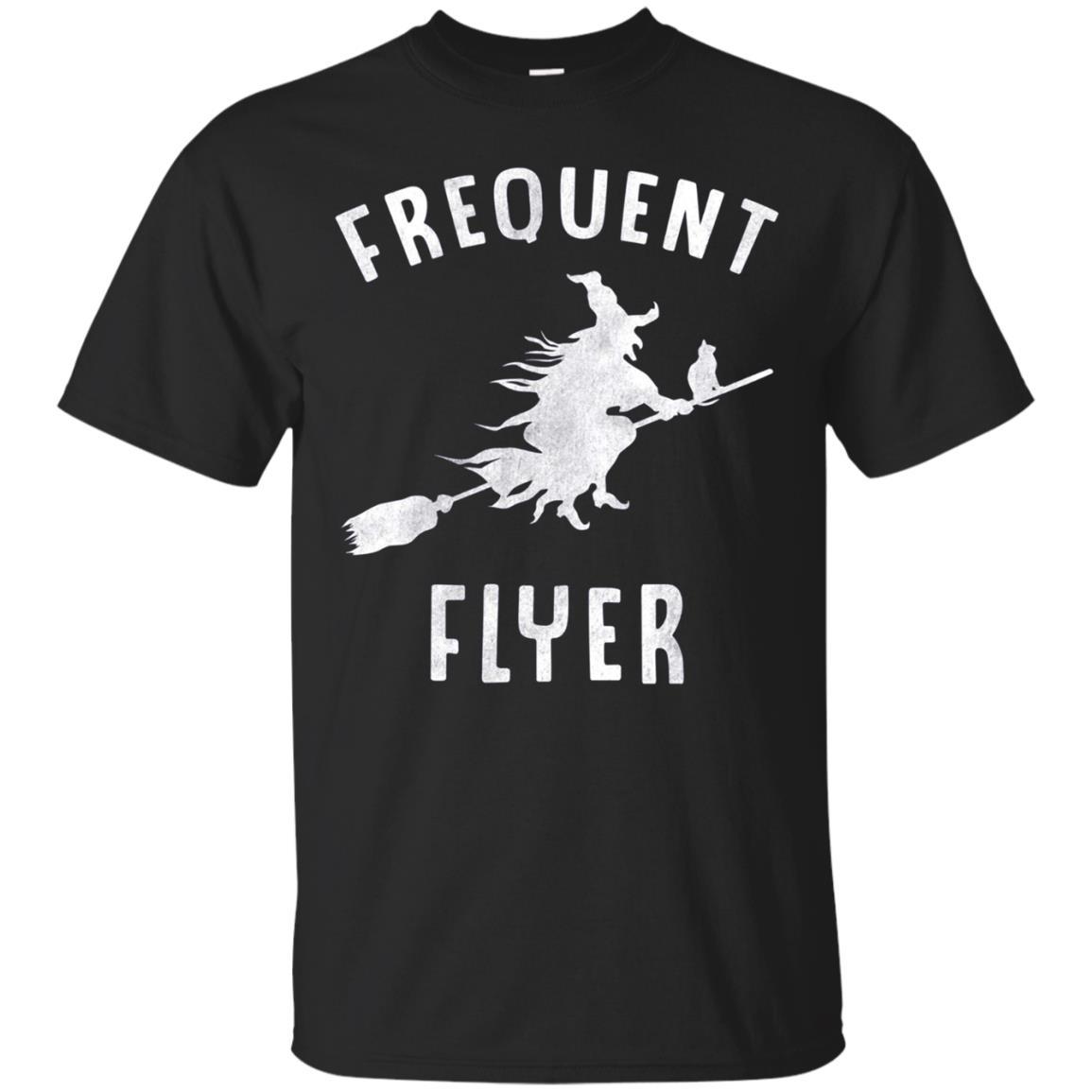 Frequent Flyer Funny Halloween Cabin Crew T Shirt