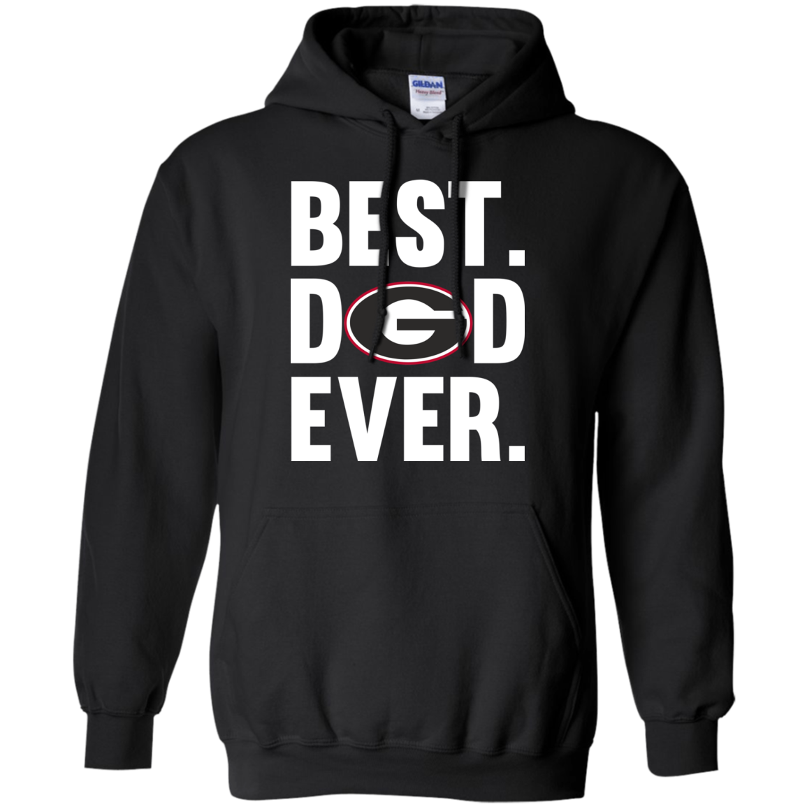 Best Dad Ever Georgia Bulldogs Shirt Father Day 