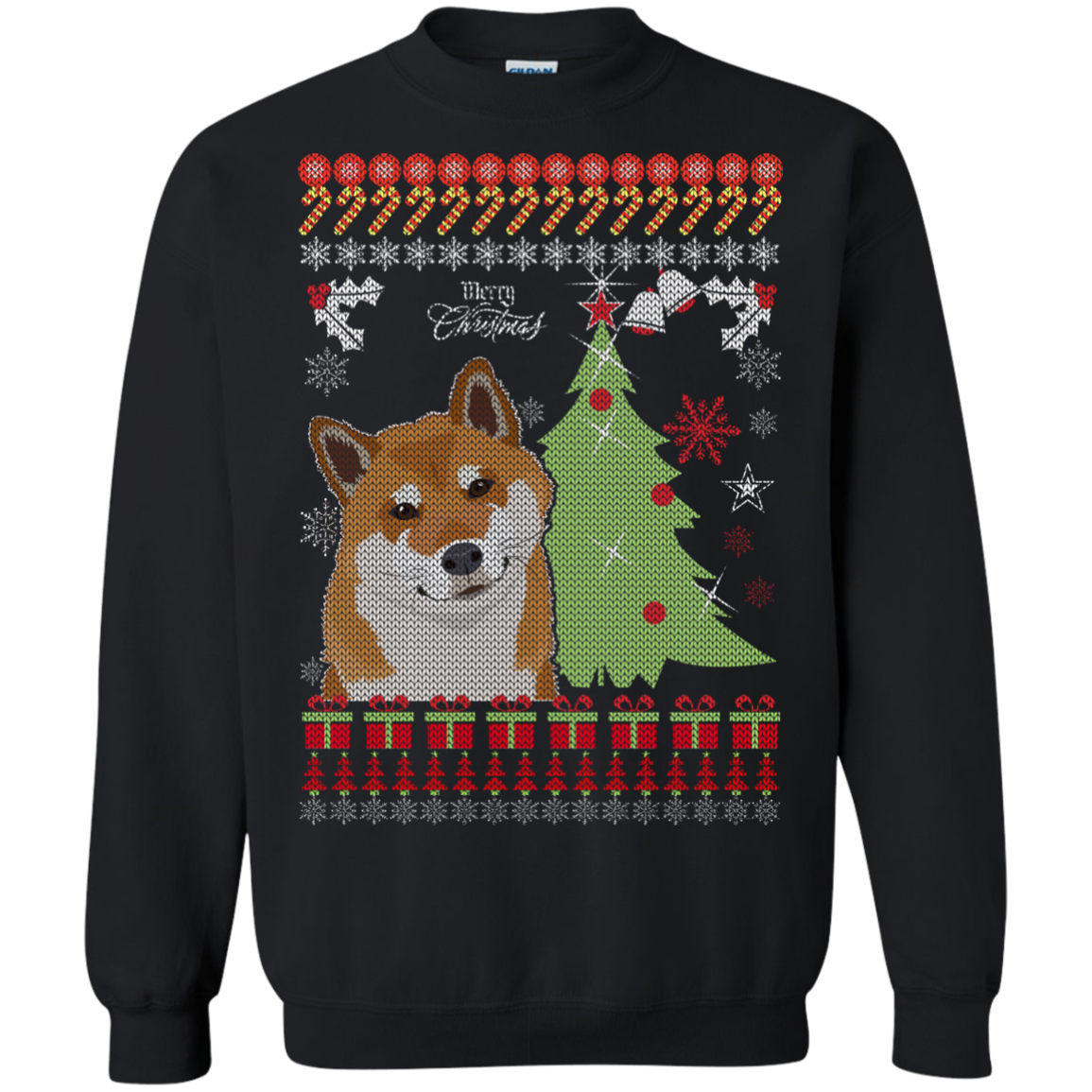 Christmas Ugly Sweater Dog Lover S S Shirts