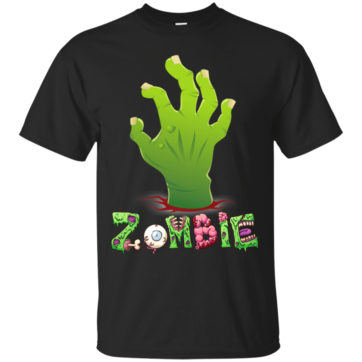 Order Zombie Hand Halloween T Shirt