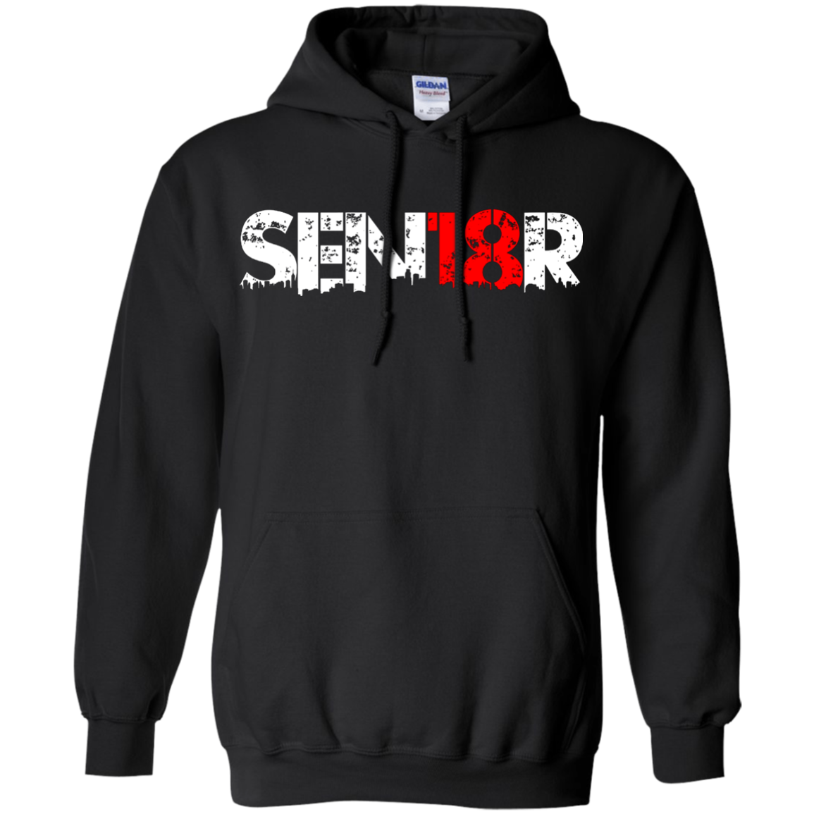 Class Of 2018 Sen18r (senior) Shirt G185 Pullover 8 Oz.