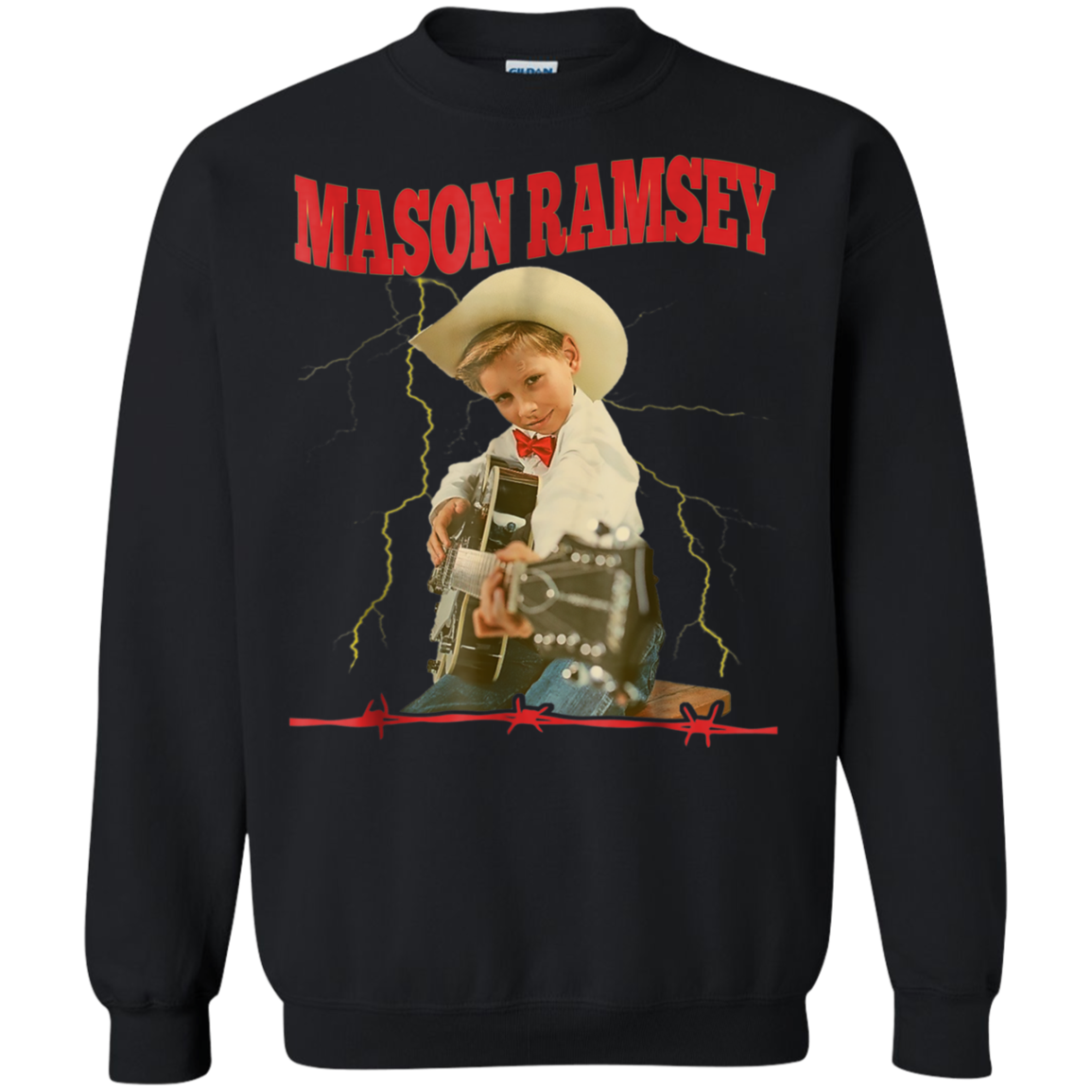 Mason Ramsey - Yodeling Boy Shirt - Guitar Gift - Music 