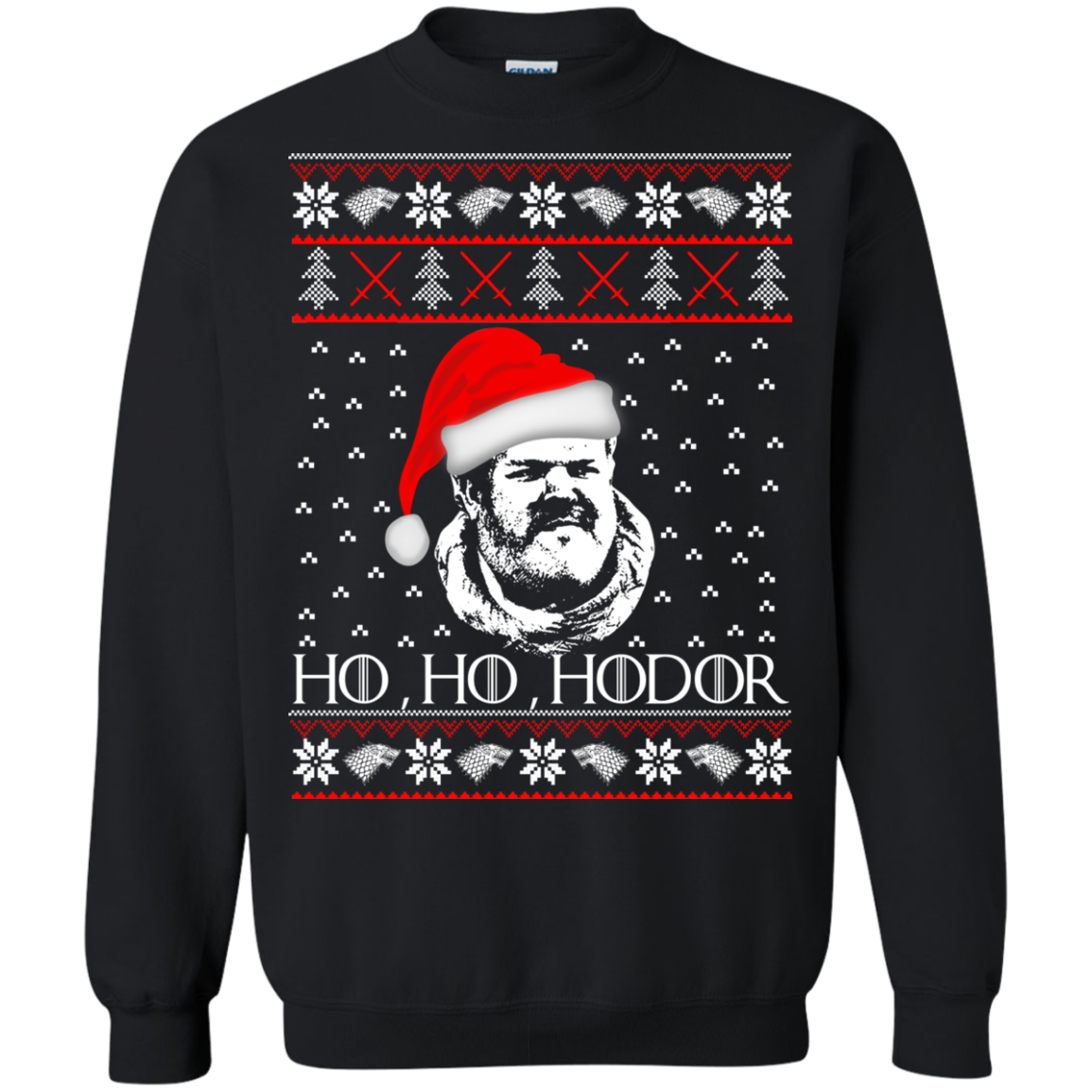 Game Of Throne Ho Ho Hodor Ugly Christmas Sweater Shirts