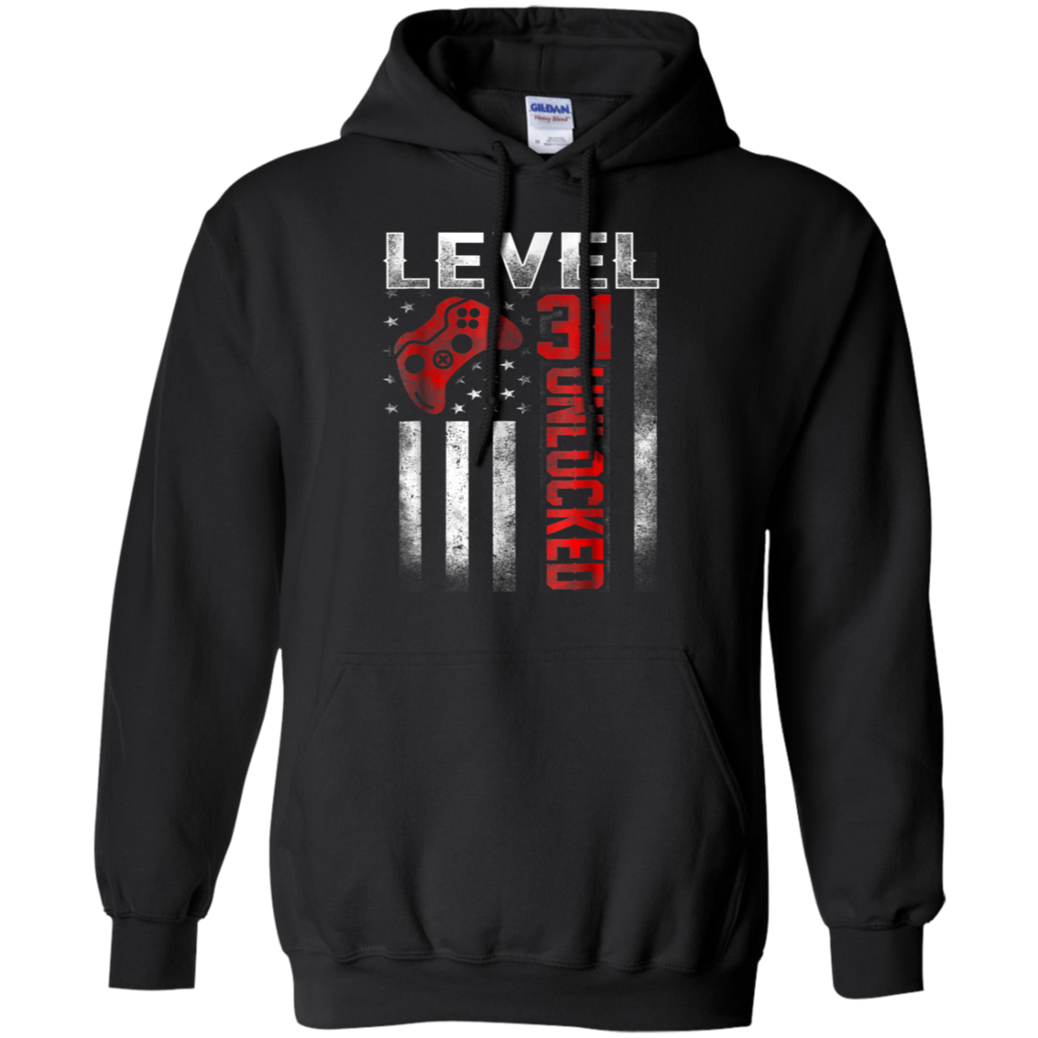 Level 31 Unlocked Birthday 31th Video Gamer Boy Gift Shirt G185 Pullover 8 Oz.