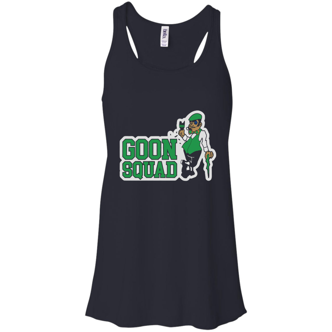 Goon Squad Boston Celtics Basketball Shirt Racerback Tank