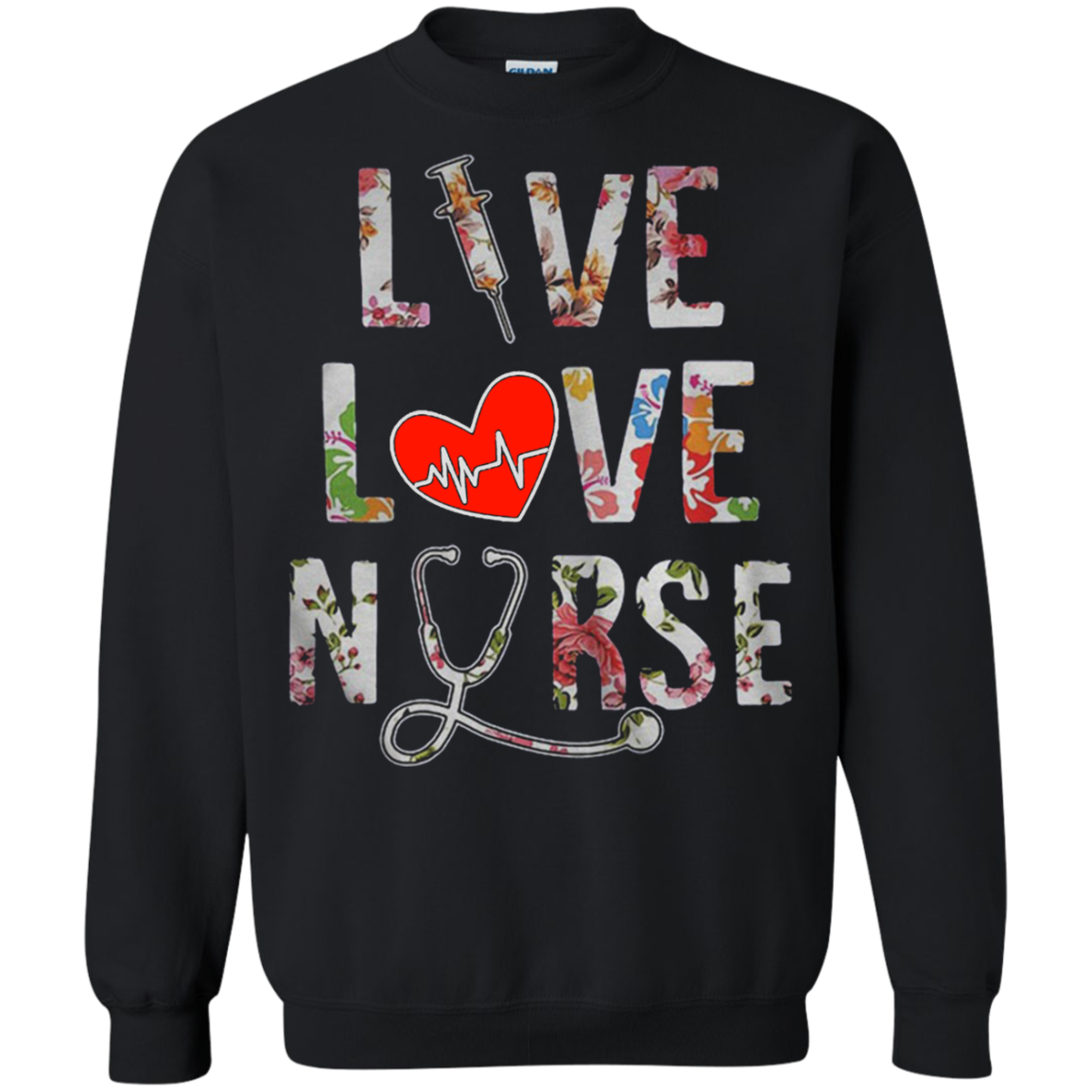 Live Love Nurse T Shirt