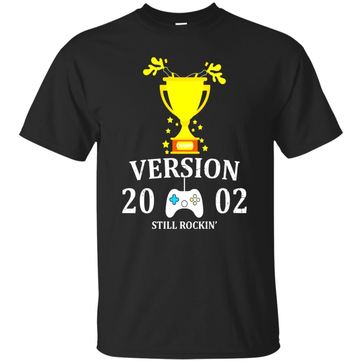 Funny Level 15 Unlocked T-shirt Version 2002 Birthday Gamer