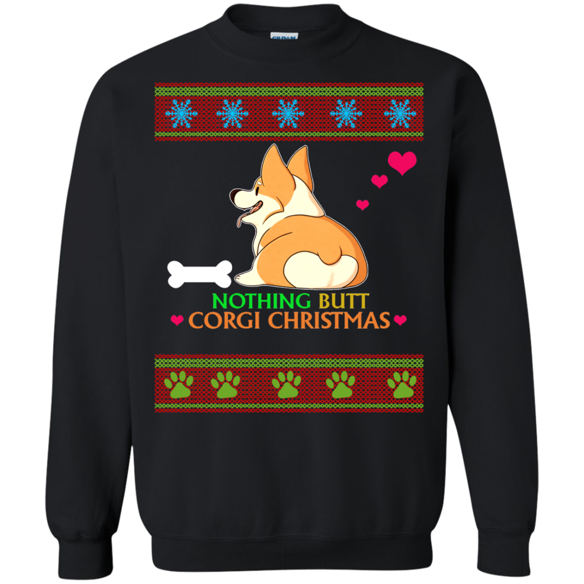 Christmas Ugly Sweater Nothing Butt Corgi Christmas S S Shirts