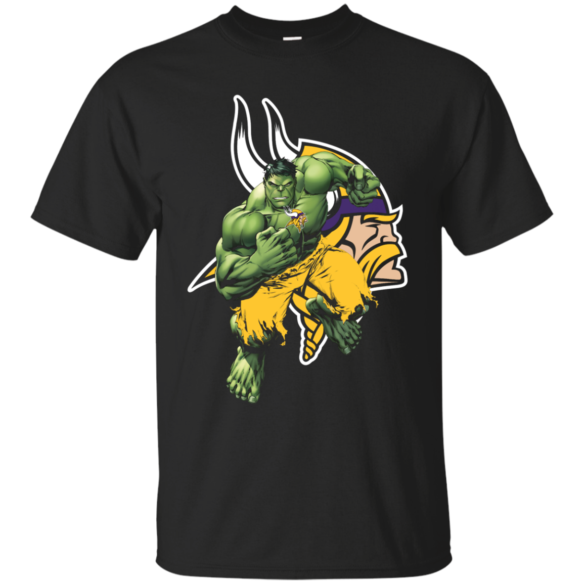  Hulk Minnesota Vikings T Shirt