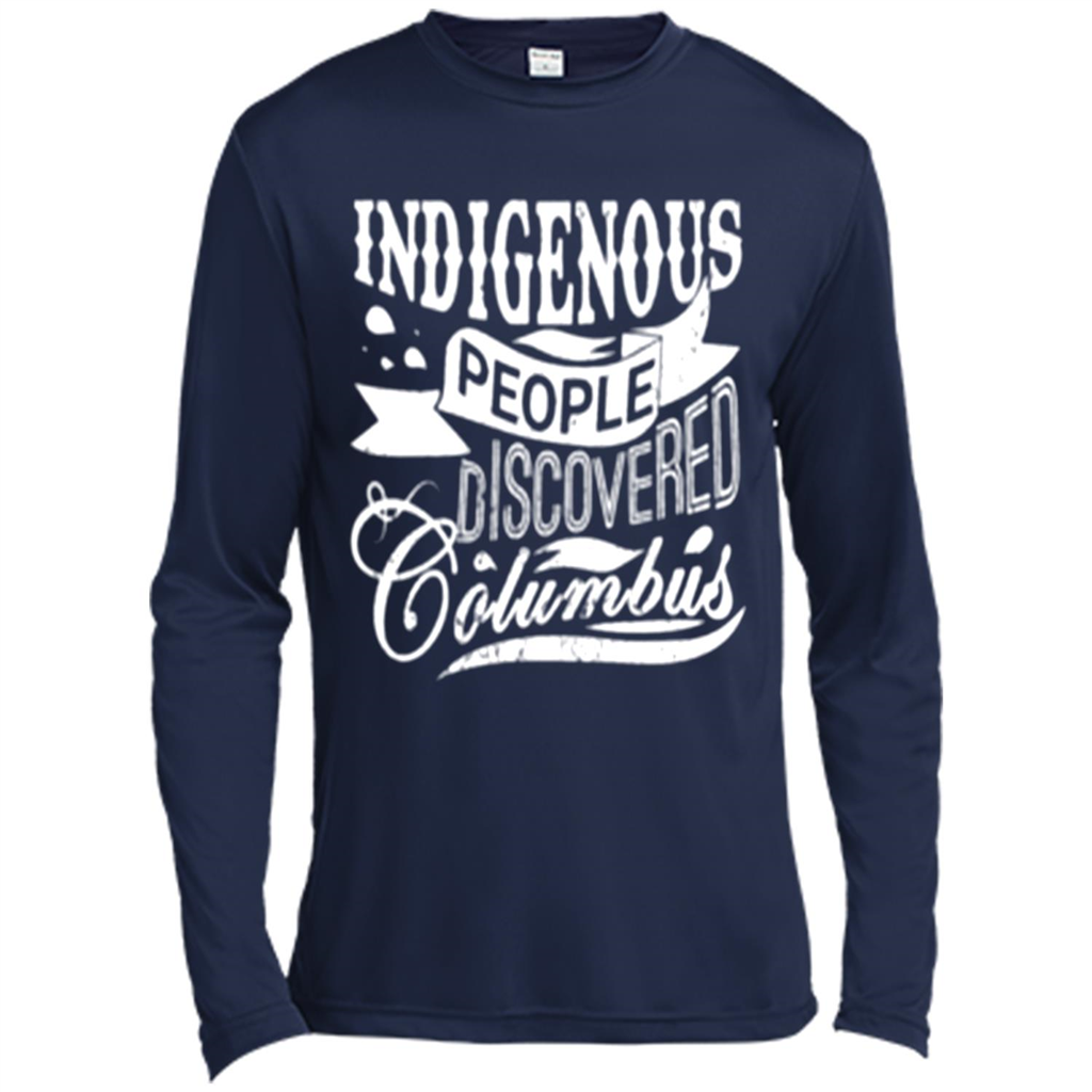 Indigenous People Discovered Columbus Ohio Kanstee Shop - Canvas T-shirt