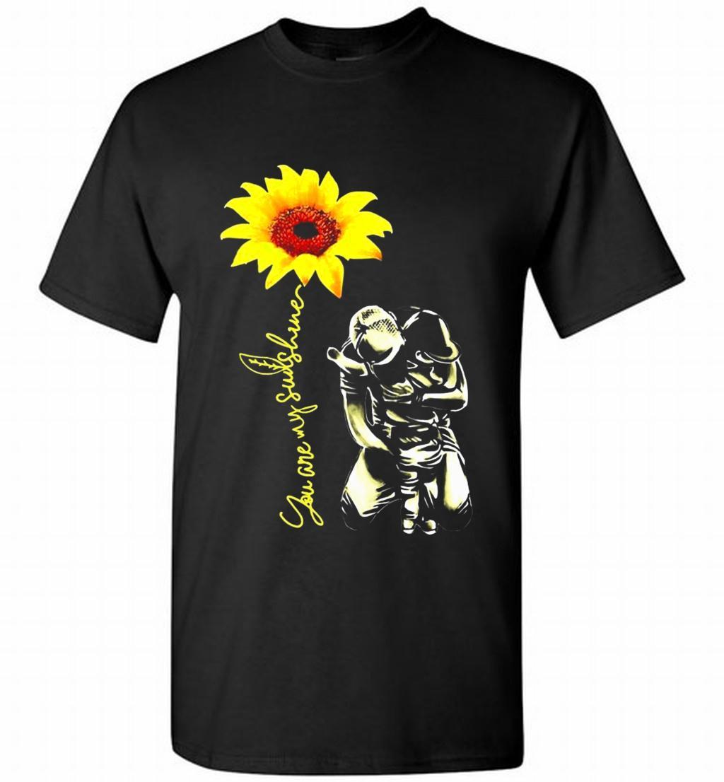 Daddy And Son You Are My Sunshine Sunflower Shirt