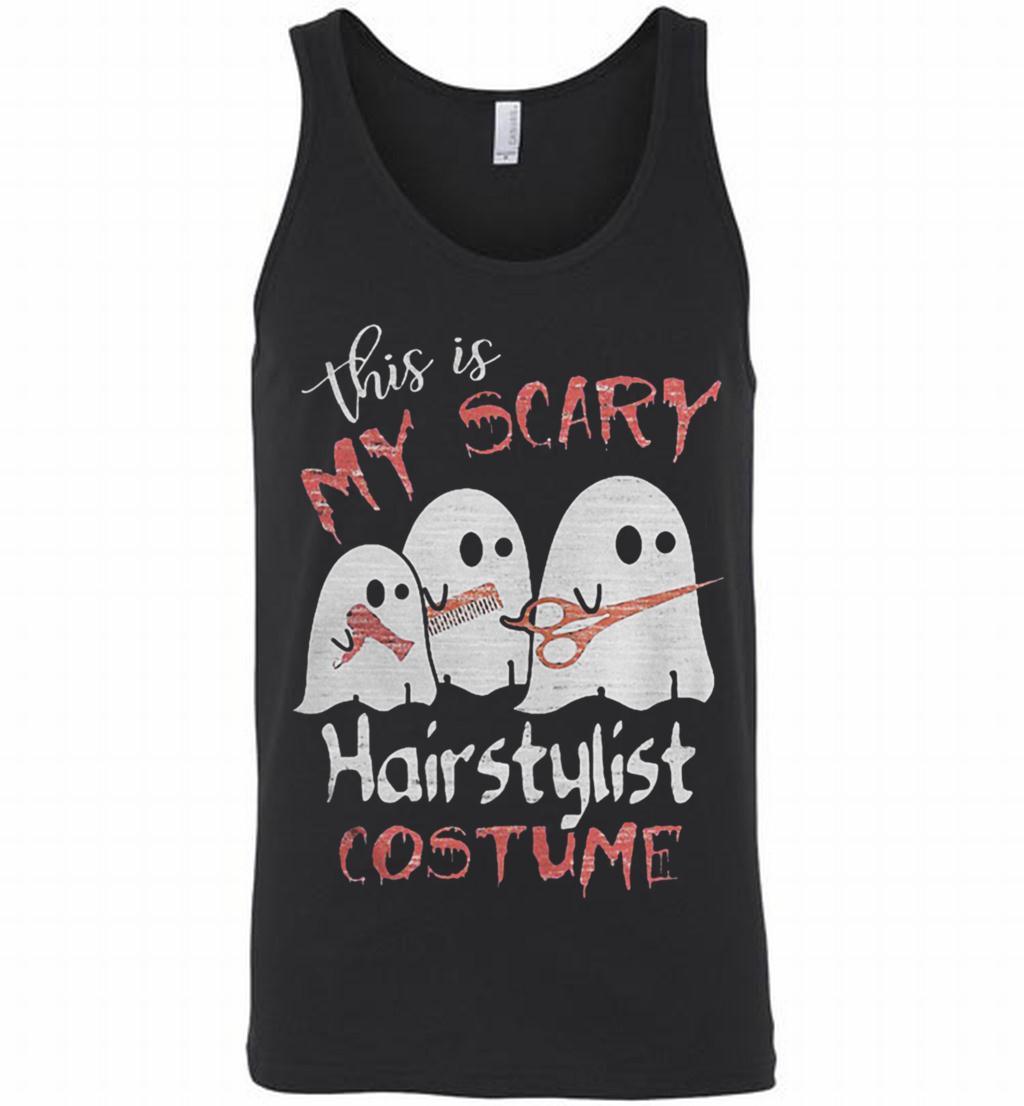 Scary Hairstylt Costume Halloween Gift Tank Shirts