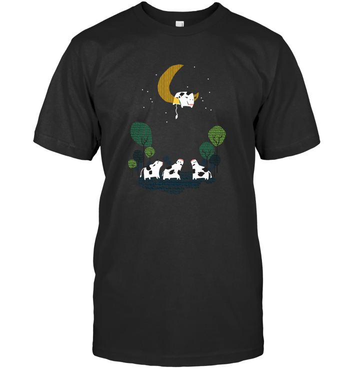 A Cow Jump Over The Moon T-shirt, , 