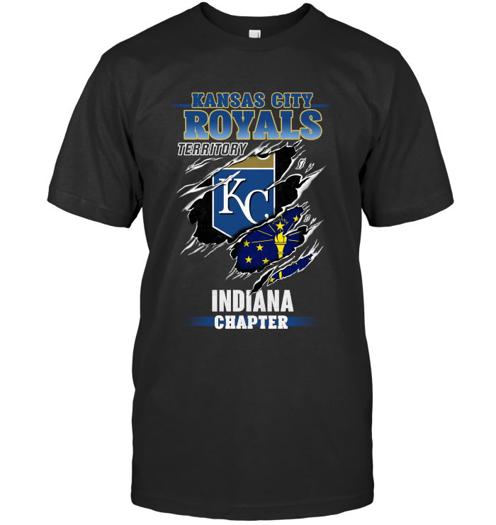 Kansas City Royals Territory Indiana Chapter T-shirt, , 