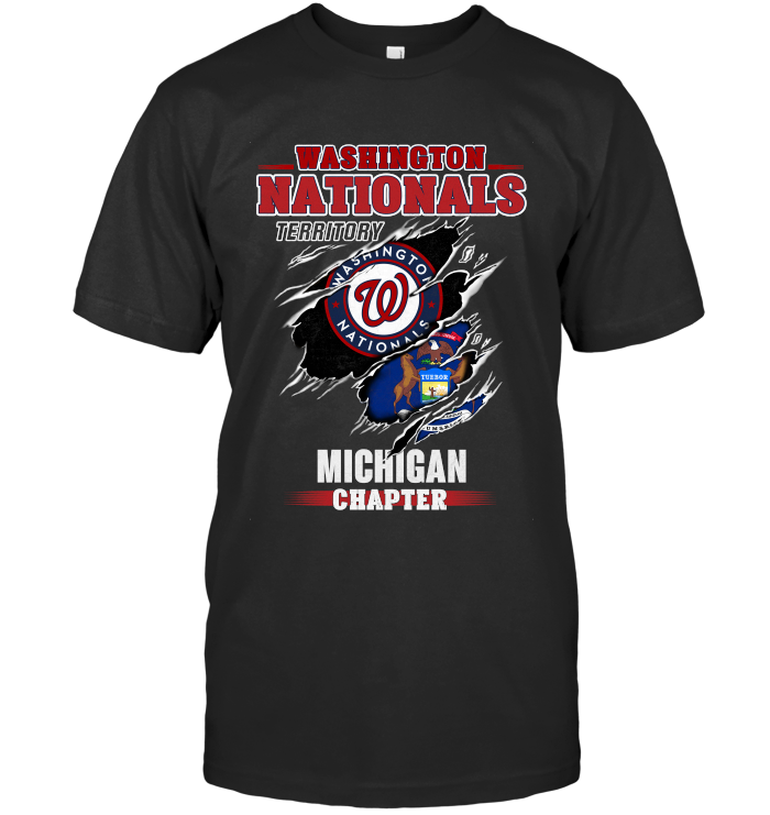 Washington Nationals Territory Michigan Chapter T-shirt, , 