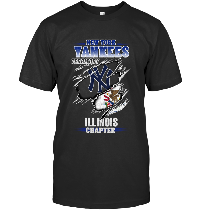 New York Yankees Territory Illinois Chapter T-shirt