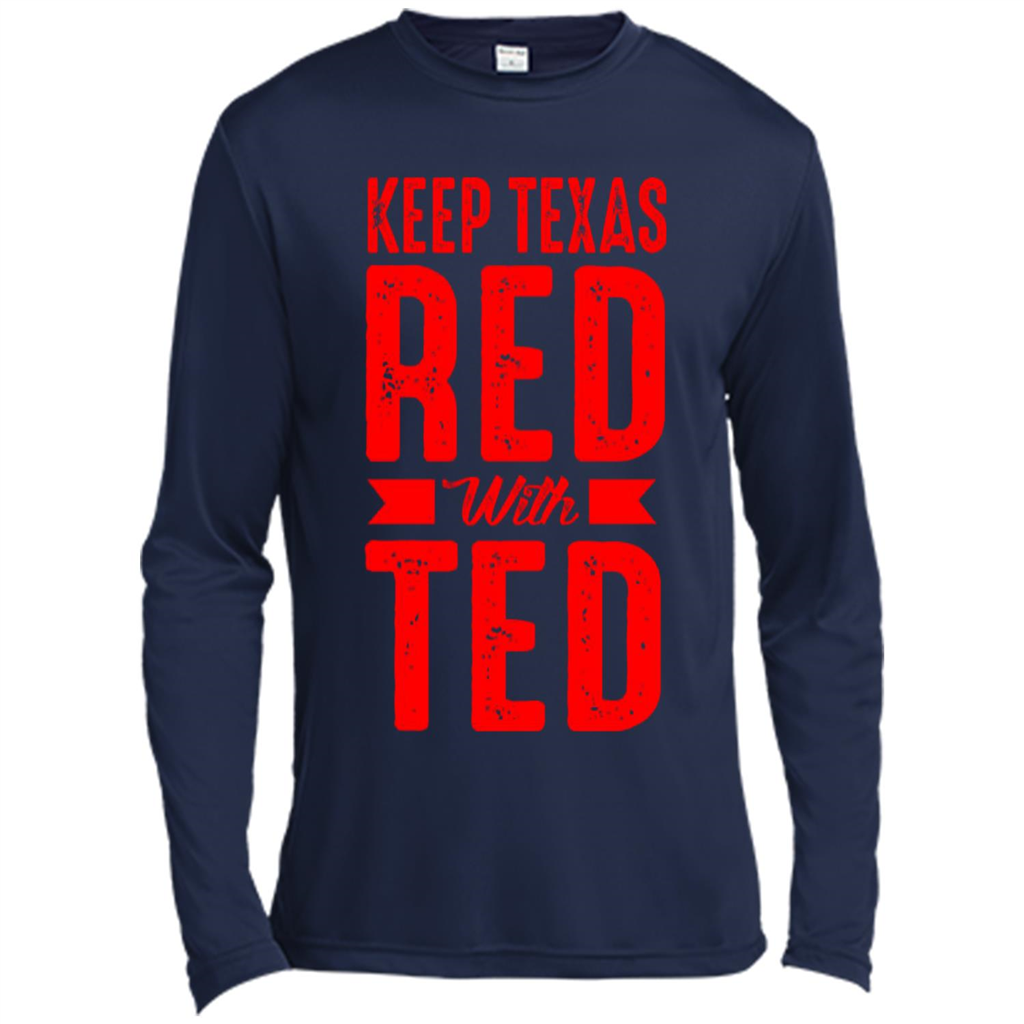 Keep Texas Red With Ted Kanstee Shop - Canvas T-shirt