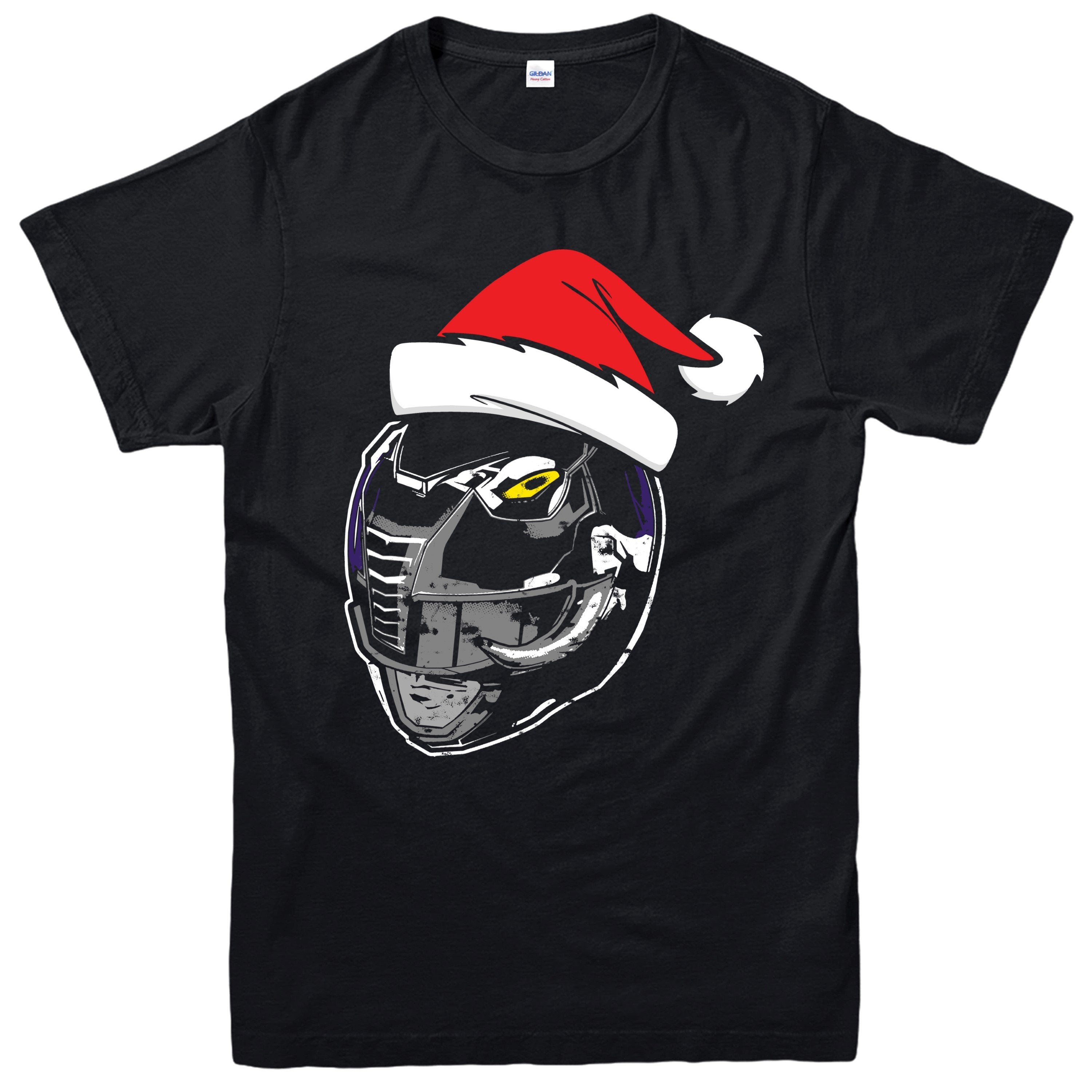 Power Rangers Christmas T-shirt, Zack Taylor Xmas Festive Adult & Tee Top