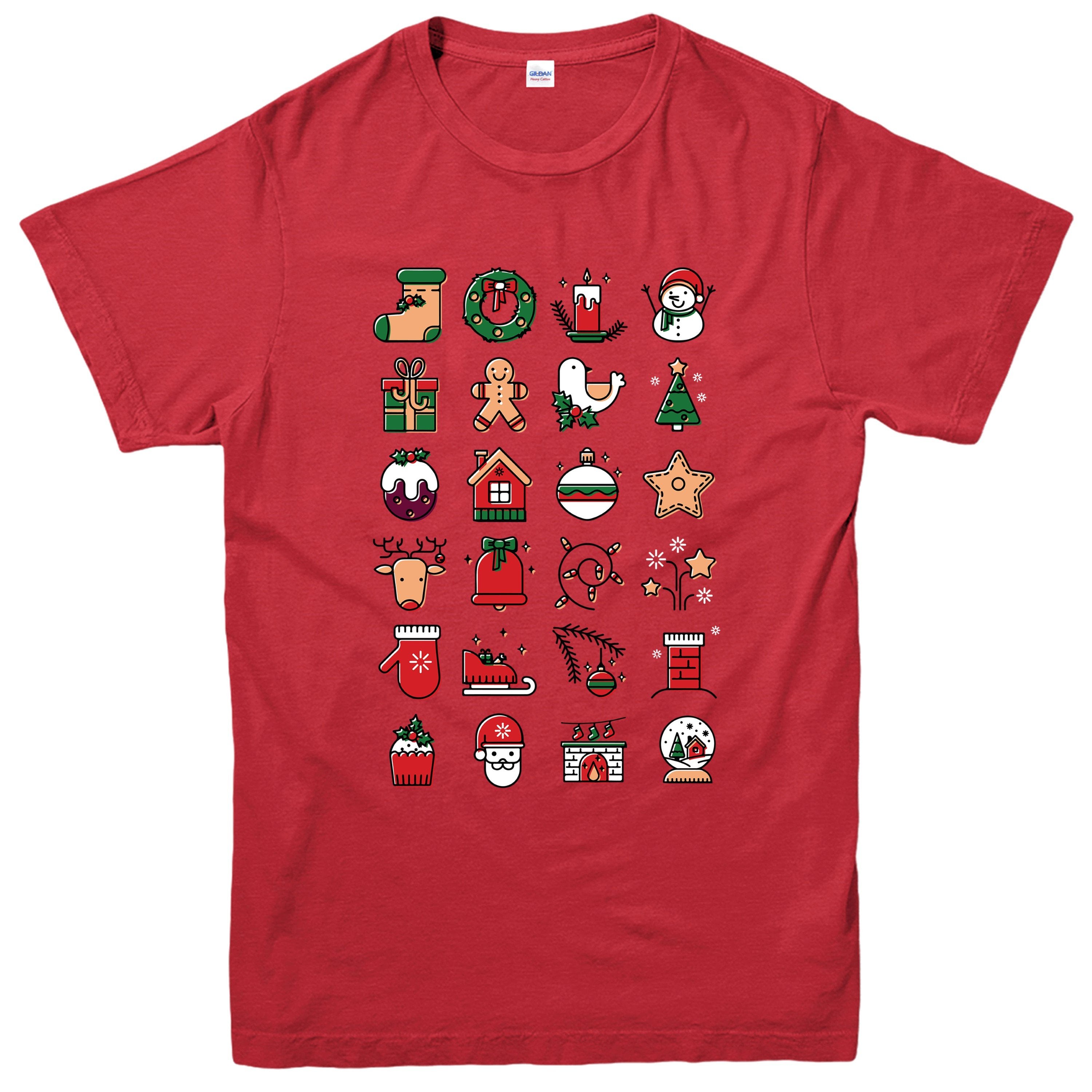 Christmas, Christmas Tree Decorations Xmas Festive Adult Tee Top T Shirt