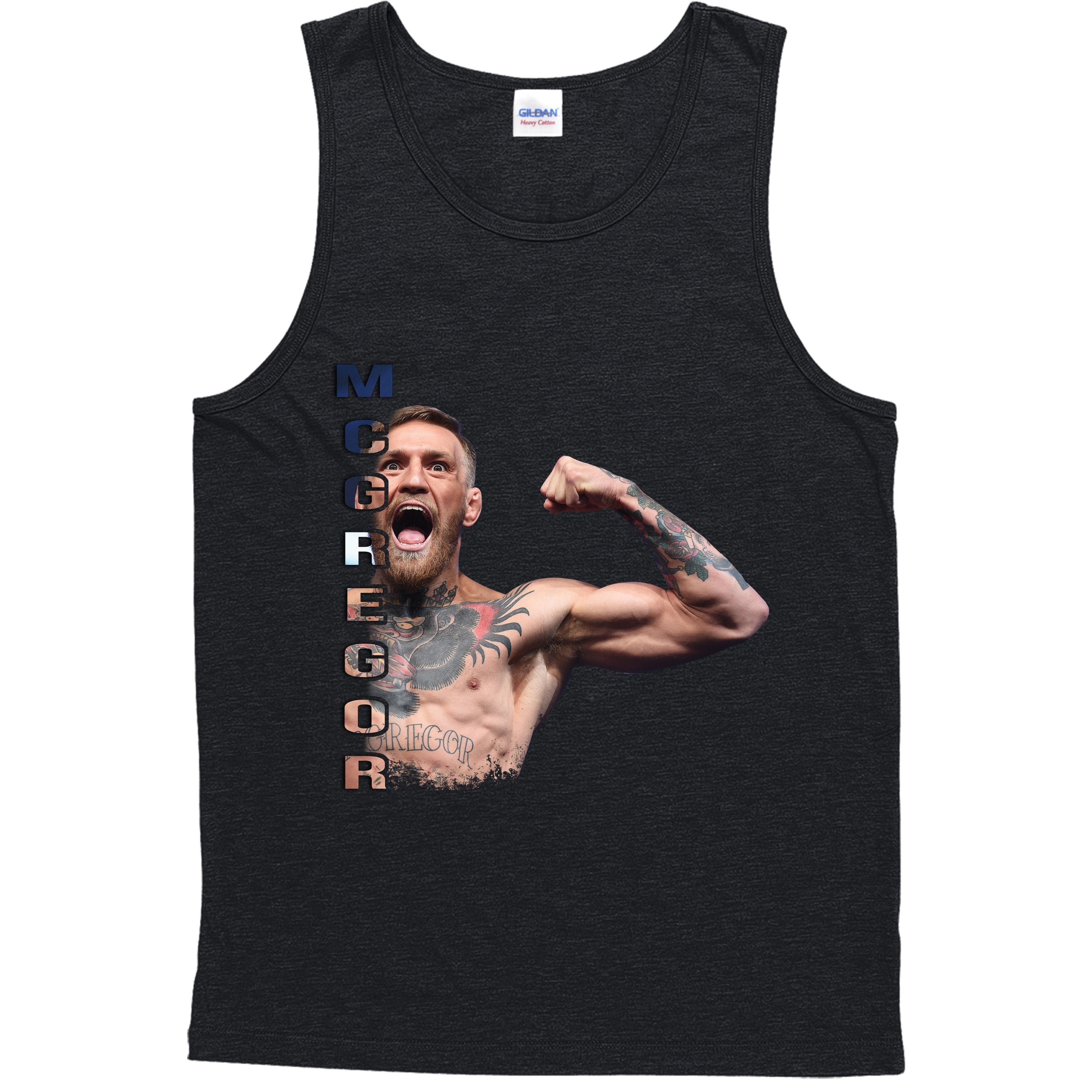 Conor Mcgregor Vest, Martial Arts Wrestler Inspired Design Tank Top Shirts