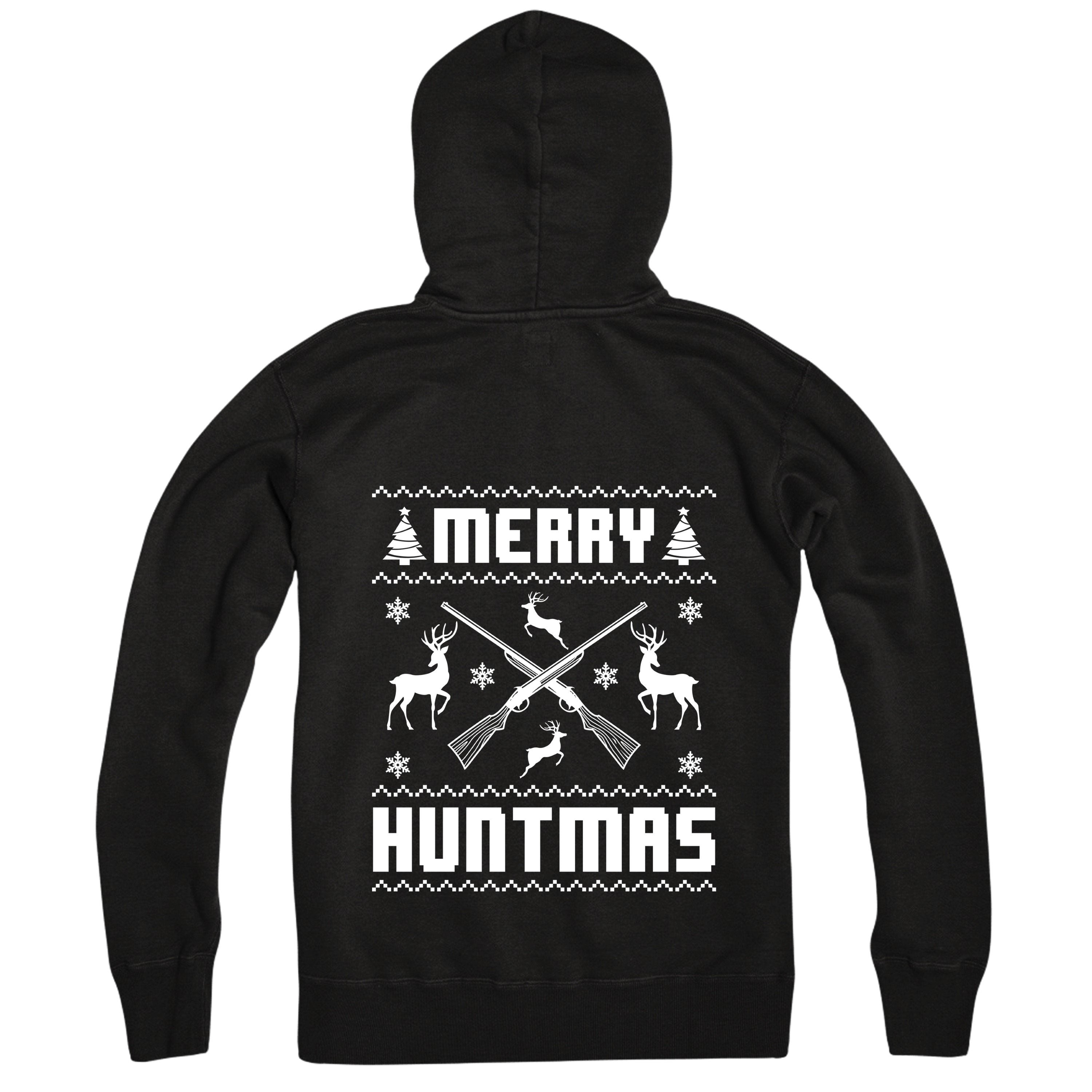 Merry Huntmas Xmas , Huntman Hunting Inspired Christmas Zipped Shirts