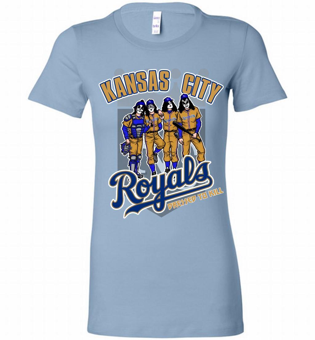 Kiss Tour Kansas City Royals Kiss Dressed To Kill Bella Ts Shirts