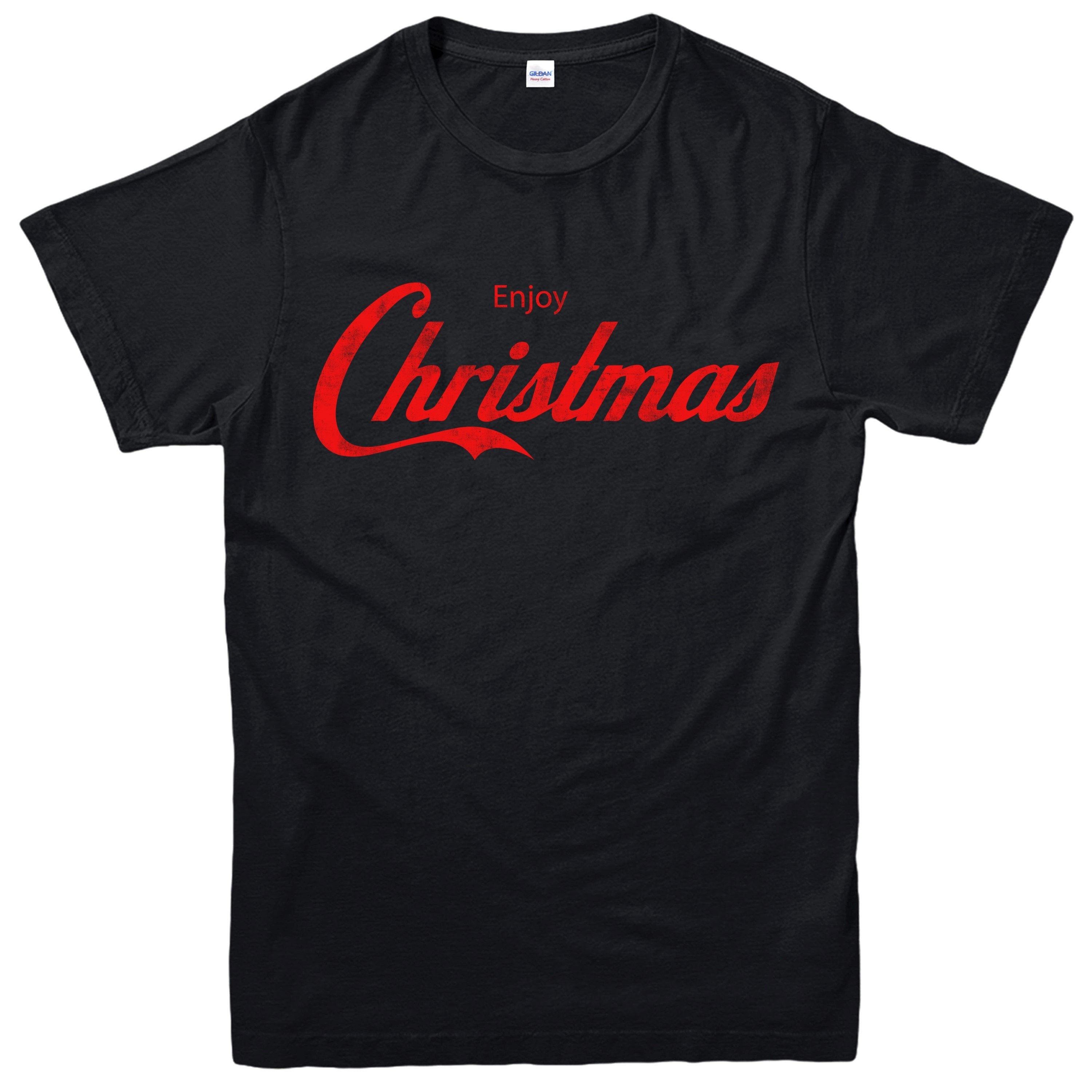 Enjoy Christmas, Merry Christmas Xmas Cola Festive Adult Tee Top T Shirt