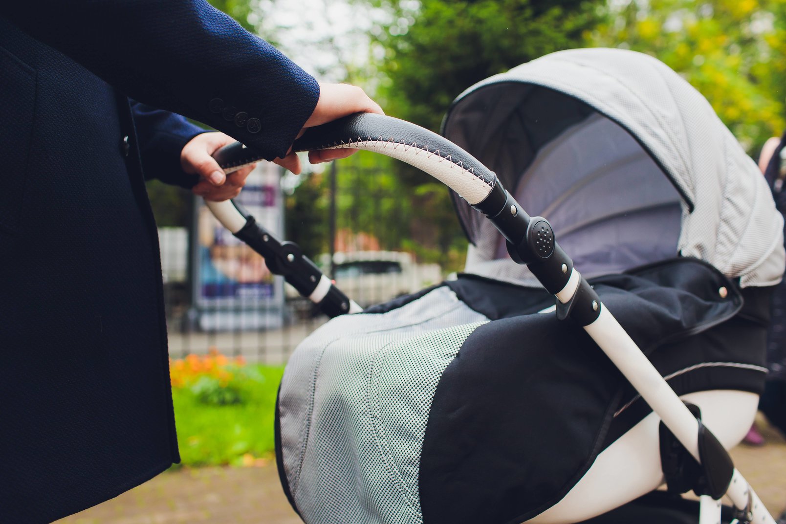 how to clean a stroller seat