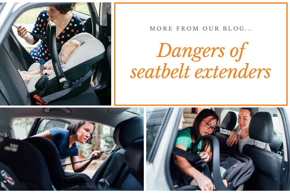 dangers of seatbelt extenders