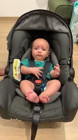 baby hates car seat and stroller