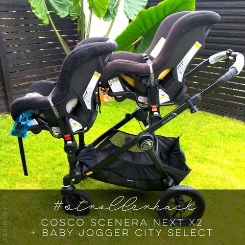 double stroller that fits cosco car seat