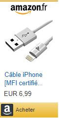Cable iPhone certifié