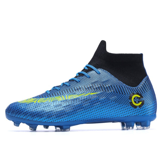 boys blue soccer cleats