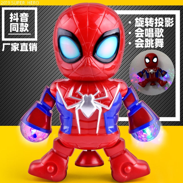 dancing spiderman toy