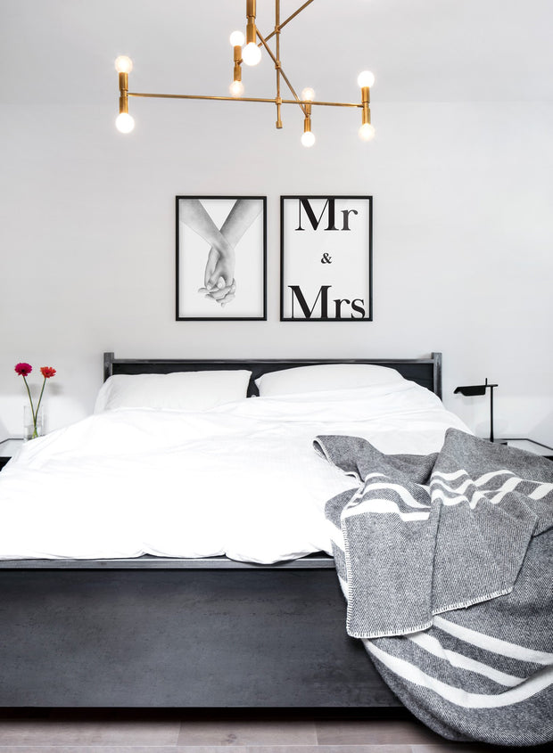 Poster With Mr Mrs Design Buy Art Prints Online