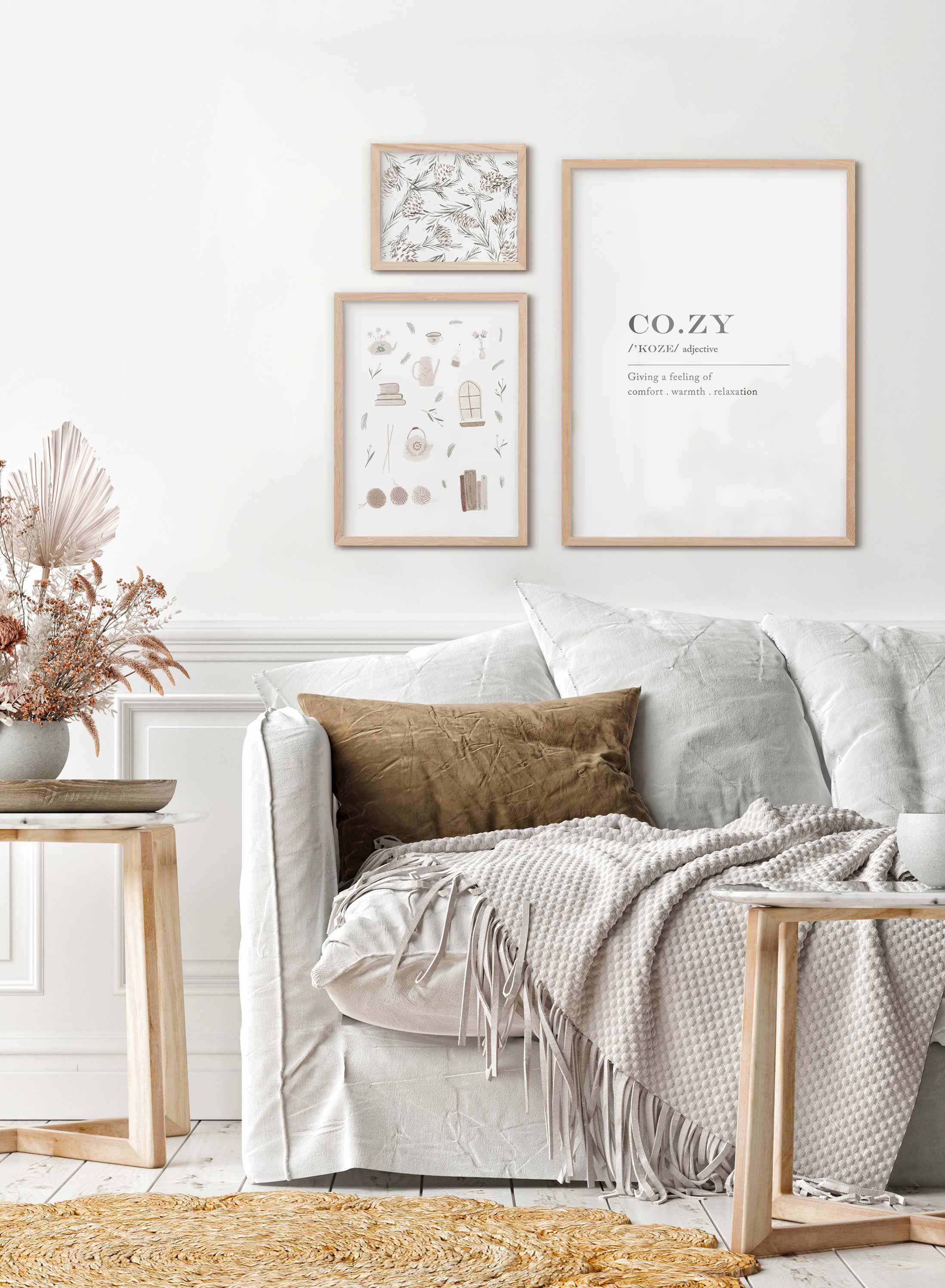 Cozy Definition | Shop Posters & Prints Online at Opposite Wall