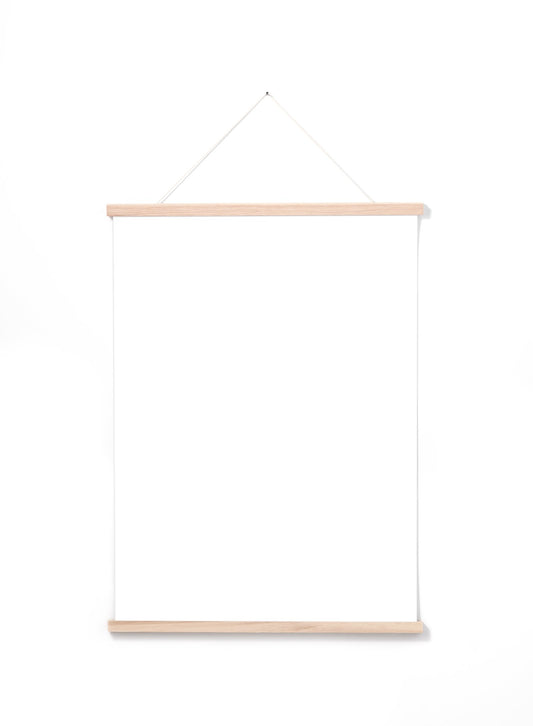 Wooden Wall Hanger Set – Dark Oak