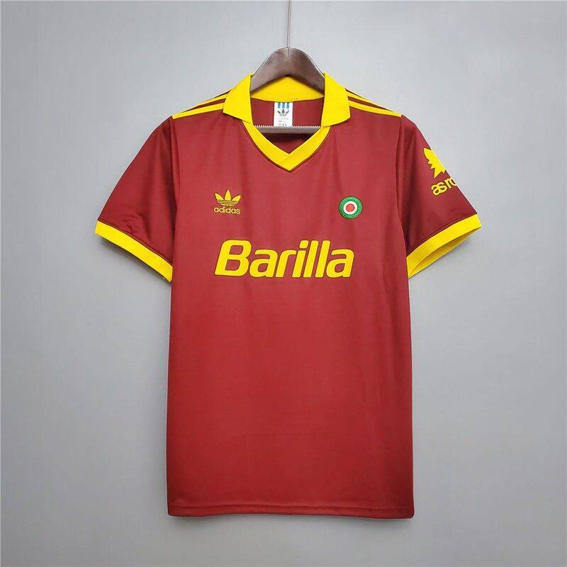 retro roma football shirt