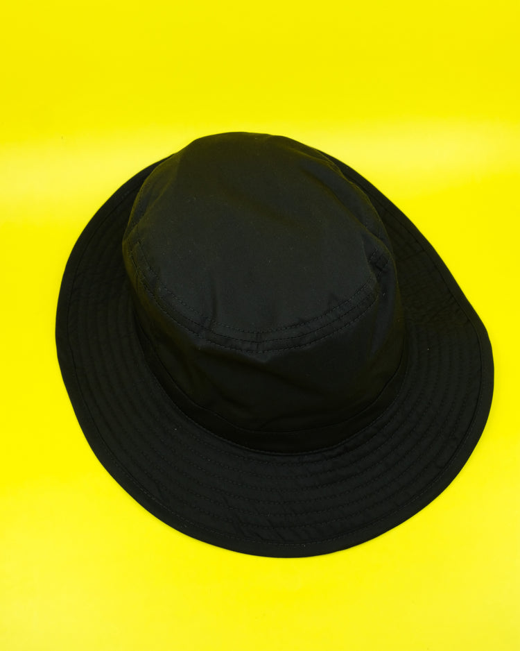 DPTO — Black WR Cotton Gabardine Desert Bucket Hat